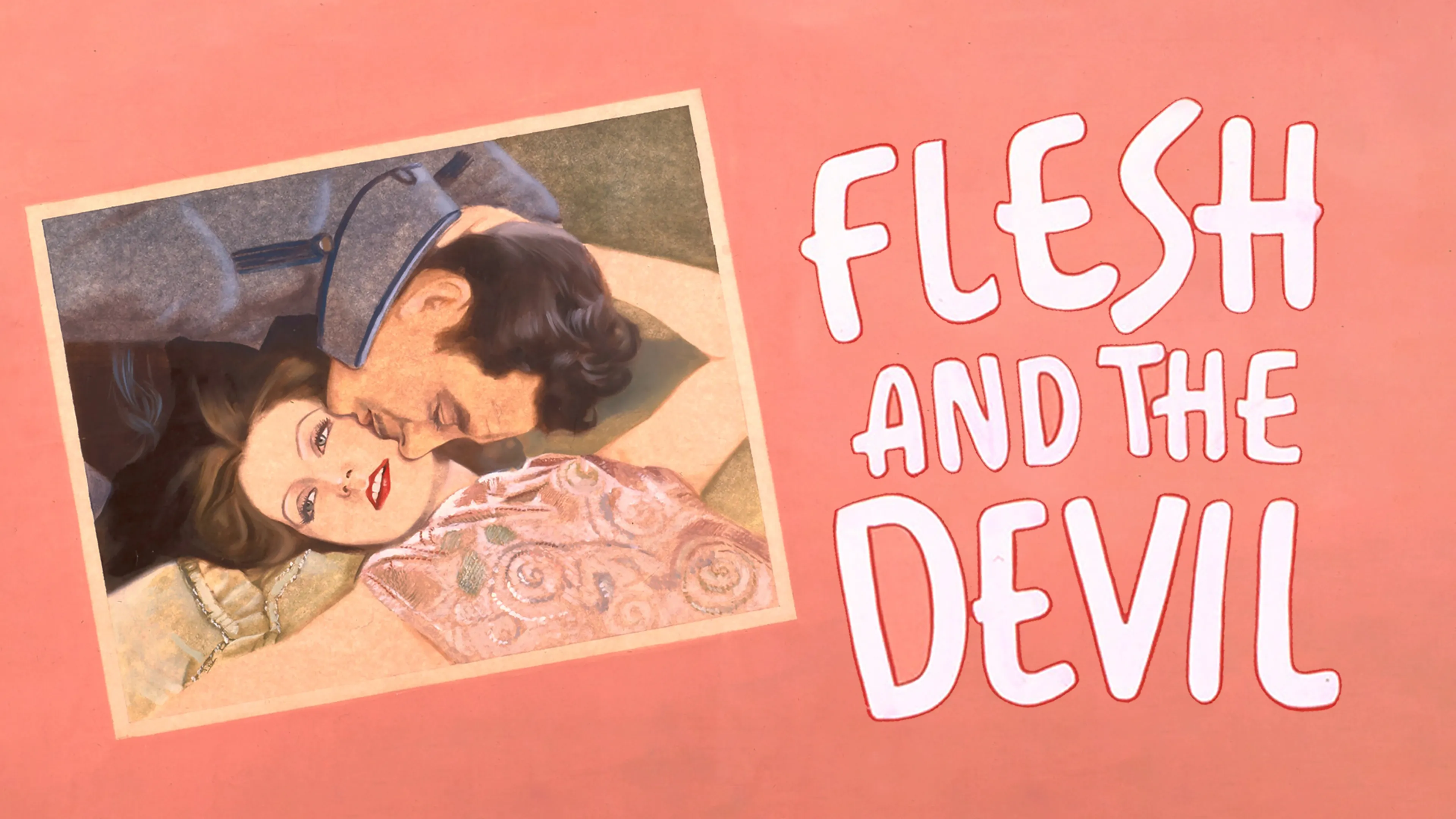 Flesh and the Devil poster